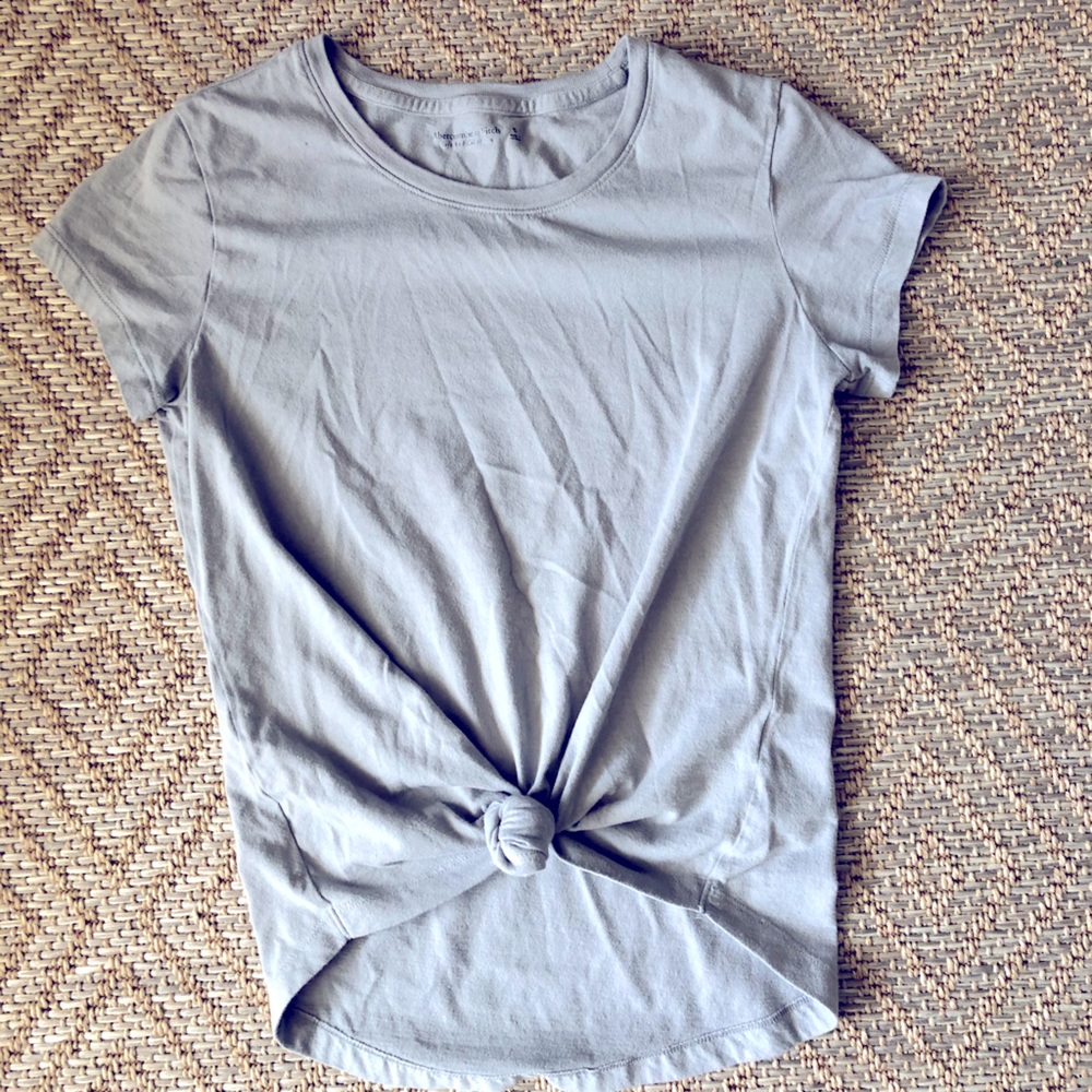 Abercrombie Knotted Crew Tee